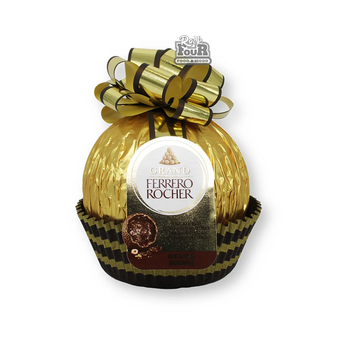Կաթնային շոկոլադ «Grand Ferrero Rocher» ջարդած պնդուկով 125գ